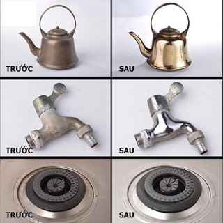 Kem đánh bóng inox , kim loại , nhôm , đồng sáng bóng như mới chuyên dụng siêu mạnh
