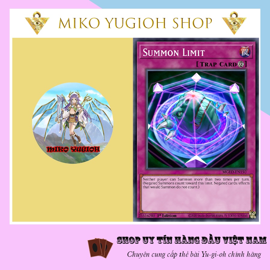 Miko Yugioh Thẻ Bài Yugioh Chính Hãng Tiếng Nhật Summon Limit Rc04 Shopee Việt Nam 2132