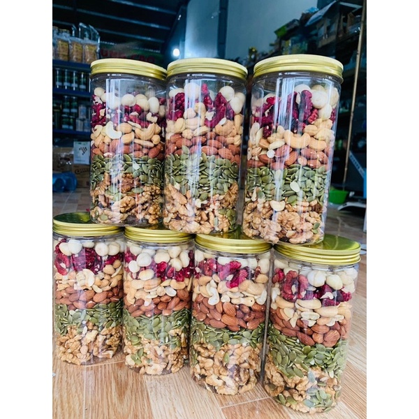 Hạt Dinh Dưỡng mix 6 loại hạt 500g Đã Sấy Chín Ăn Liền