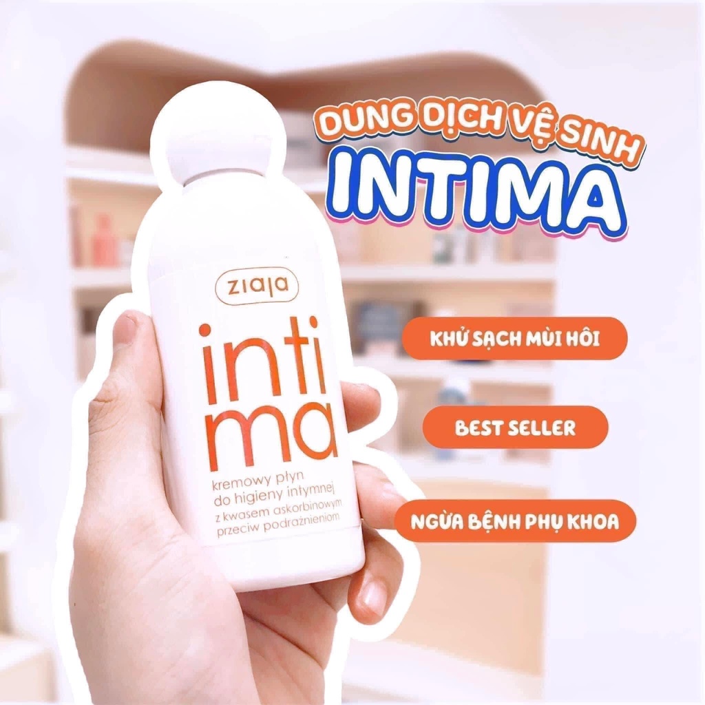 CHUẨN AUTH] Dung dịch vệ sinh phụ nữ Intima Ziaja 200ml | Shopee Việt Nam