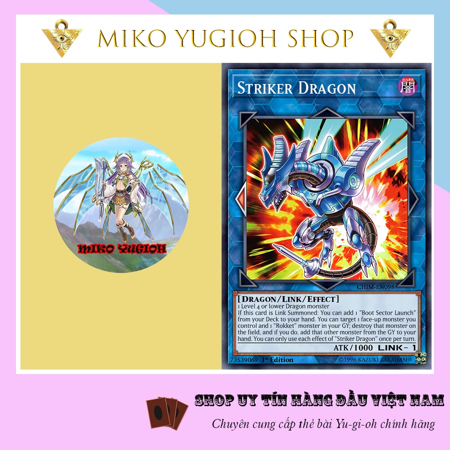 Miko Yugioh Thẻ Bài Yugioh Chính Hãng Tiếng Nhật Striker Dragon Rc04 Shopee Việt Nam 0018