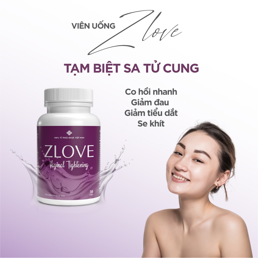 ZLV-Combo 4 Zlove Viên uống tăng cường sinh lý, làm hồng  se khít GrowGreenAz- Cân bằng nội tiết tố nữ( Hộp 50 viên)