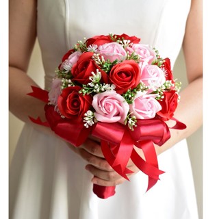 Bo hoa Hồng sap cô dâu trong ngày cưới, Bouquet of wedding flowers