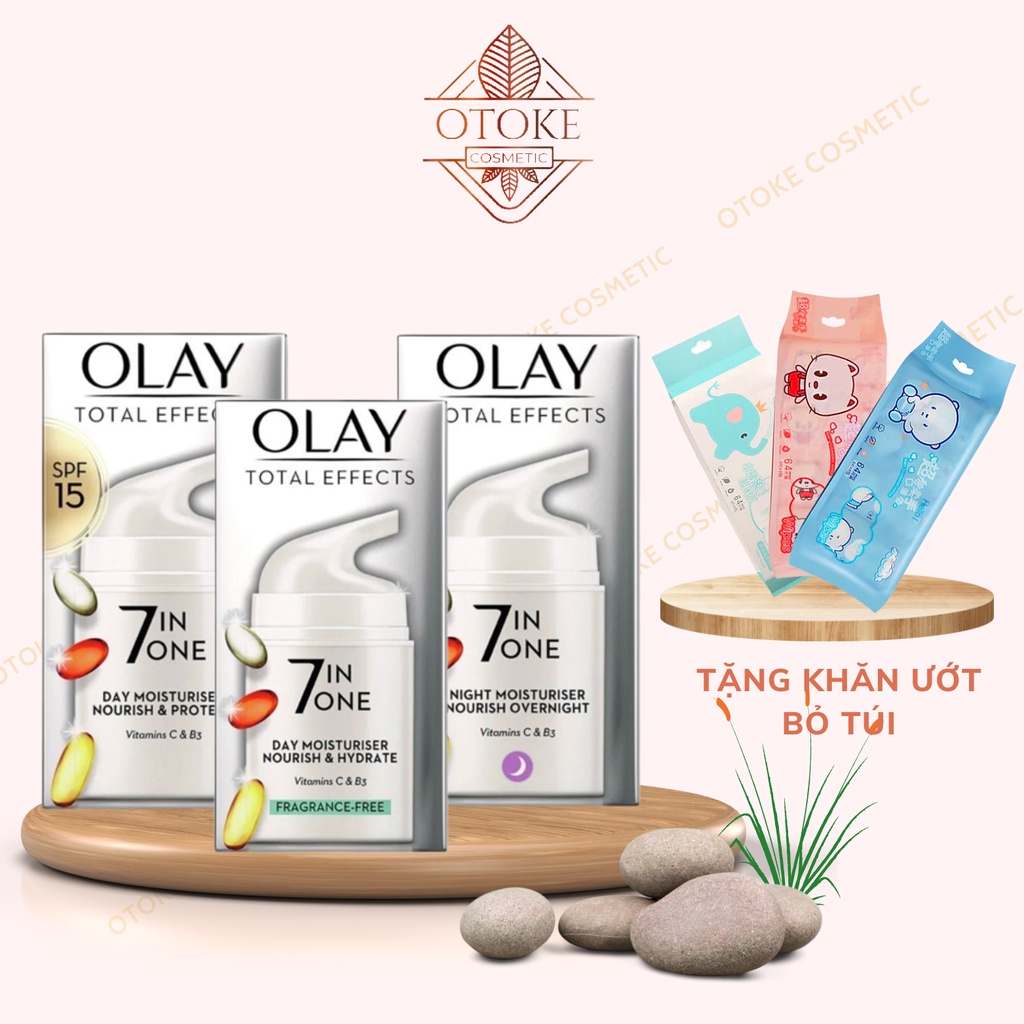 Kem Dưỡng Olay Total Effects 7 In 1 Anti Ageing Moisturiser 50ml (bản ...