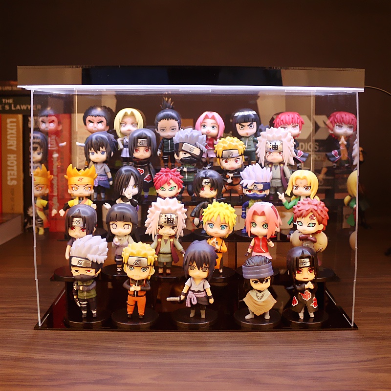 Set 12 Mô Hình Nhân Vật Phim Hoạt Hình Naruto 7CM