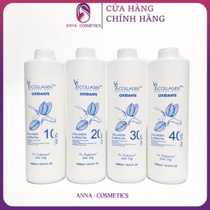 Oxy Trợ Nhuộm V76 Collagen Italy 1000ml Chống Xót, Chống Rát, Hương Bạc Hà