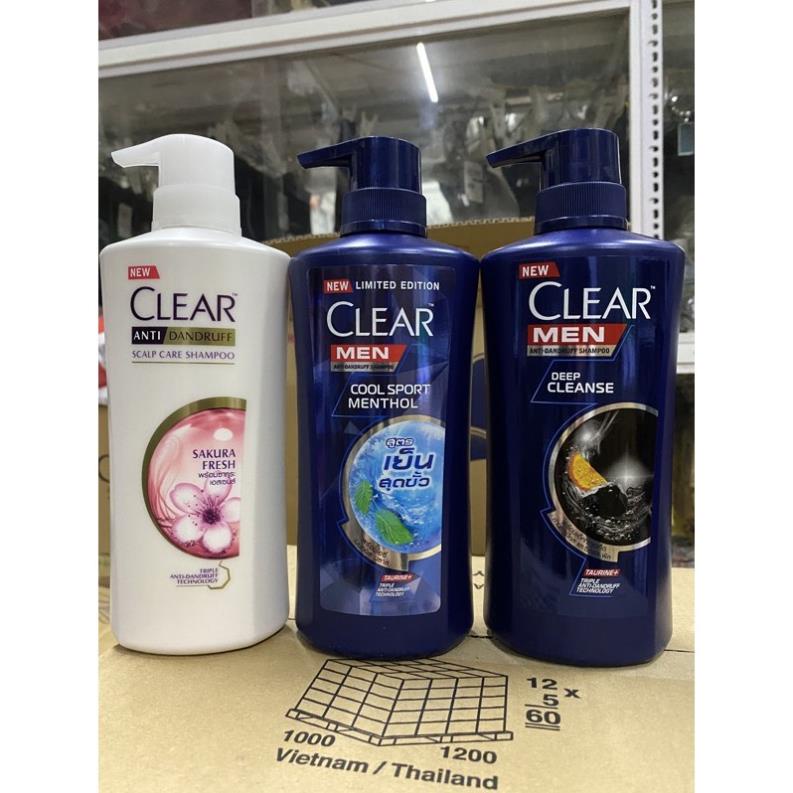 DẦU GỘI CLEAR THÁI LAN 400ml | Shopee Việt Nam