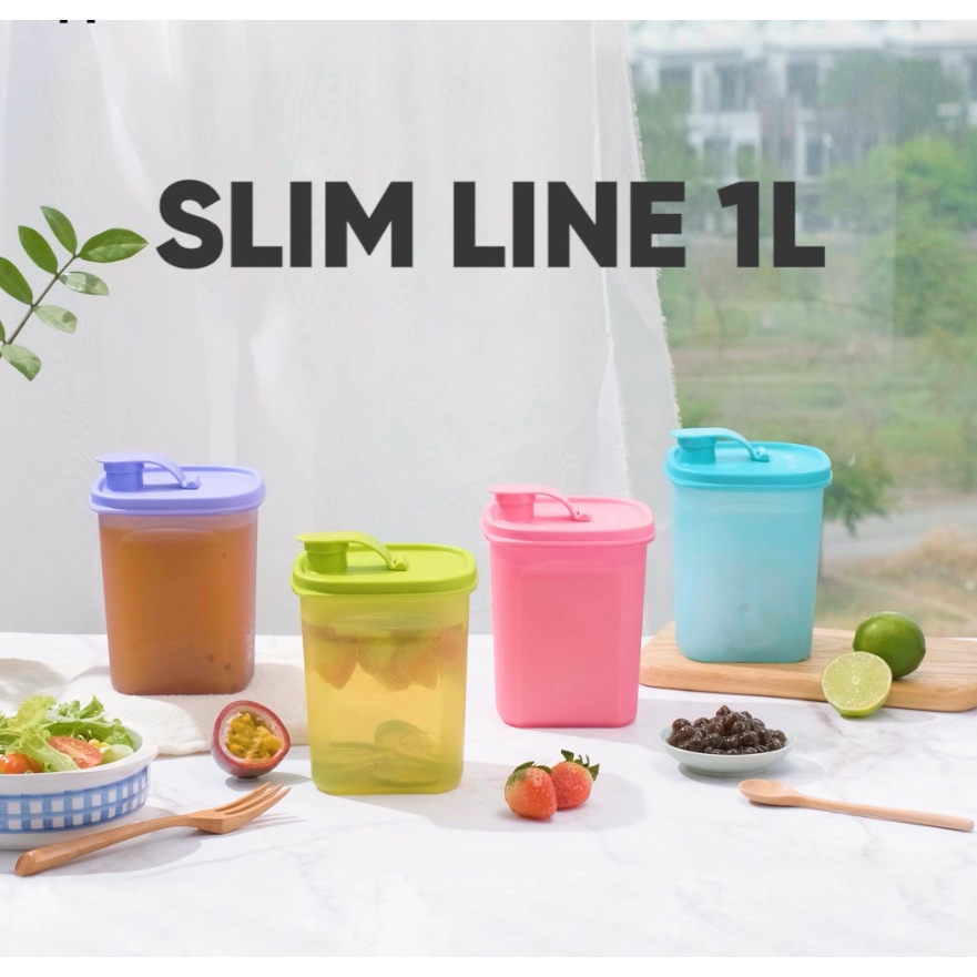 Bình Slim line 1L Tupperware | Shopee Việt Nam