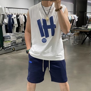 Áo Ba Lỗ Tank Top Nam Nữ HI Cá Tính Nam Nữ, Cotton 100% Bo Cổ Siêu Nét 5D Hè 2023
