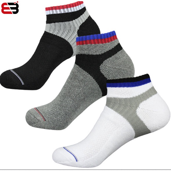 Vớ Tất CẦU LÔNG cotton cổ thấp loại dày phù hợp chơi thế thao chuyên nghiệp....