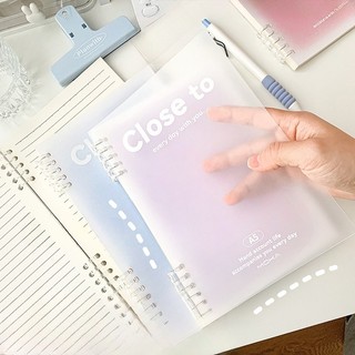 Sổ Còng Nhựa Tay A5 Ghi Chép Mini Cute Close To Timo VPS27