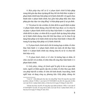Sách - Luật Xử Lý Vi Phạm Hành Chính (Sửa đổi, bổ sung năm 2020) - ndbooks