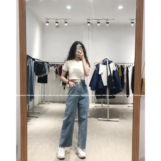 XẢ HÀNG GIÁ GỐC Áo croptop zip co giãn tốt form ôm Miho house