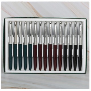 Bút máy luyện viết chữ đẹp Hero 329 tạo nét thanh đậm, bền , chắc, không lem mực vỏ từ thép không rỉ.