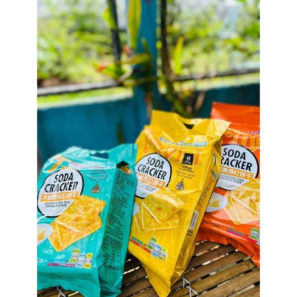 [Bịch 400gr] 𝐁𝐚́𝐧𝐡 𝐒𝐎𝐃𝐀 𝐂𝐑𝐀𝐂𝐊𝐄𝐑 𝐓𝐡𝐚́𝐢 𝐋𝐚𝐧