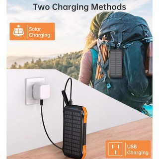 Ảnh 4 – Pin sạc dự phòng Choetech B659 năng lượng mặt trời tích hợp sạc không dây dung lượng 10.000mAh