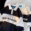 Áo polo form rộng tay lỡ unisex - doremon