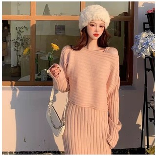 Đầm Len Hai Mảnh Thời Trang Khí Chất VH41