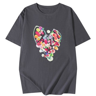 HIIXIIVI Áo Thun 100% Cotton Tay Ngắn Dáng Rộng In Họa Tiết Plus Size 5XL Thời Trang Cho Nam Và Nữ