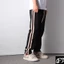 Quần Dài Nam Nữ Sọc Đỏ Vàng chất Polyester cao cấp