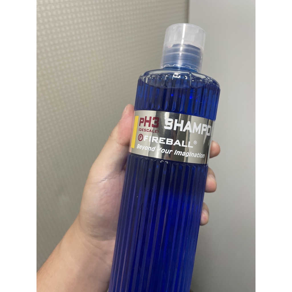Dung dịch rửa xe, làm sạch xe bị bẩn nặng bề mặt cho ô tô, xe máy PH3 Shampoo 500ml, hàng chính hãng Fireball, Hàn Quốc