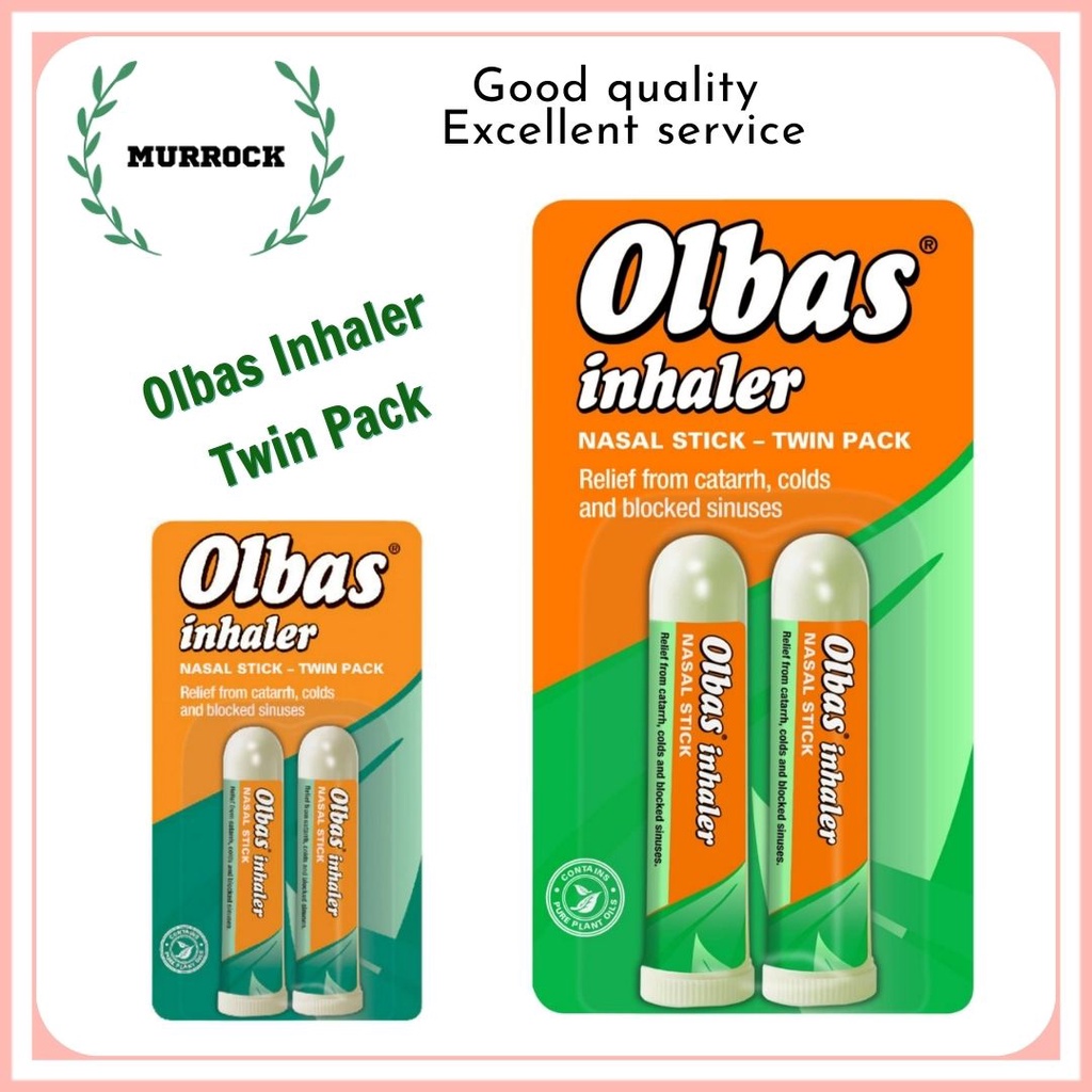 Ống Hít Mũi Olbas Inhaler Twin Pack (Vỉ 2 Cái) | Shopee Việt Nam