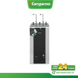[MIỄN PHÍ LẮP ĐẶT] Máy lọc nước Hydrogen Kangaroo RO 10 lõi 2 vòi 3 chức năng vỏ tủ VTU BLACK hoa lục giác KG10A4