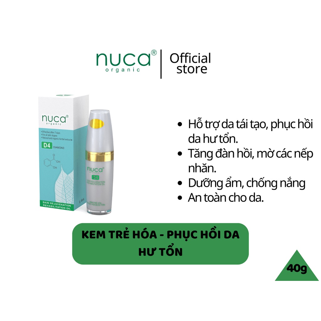 Kem NUCA Kem Trẻ Hóa Phục Hồi Da Hư Tổn NUCA