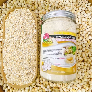 Bột Hạt Sen, Yến Mạch nguyên chất Senfarm - Không đường