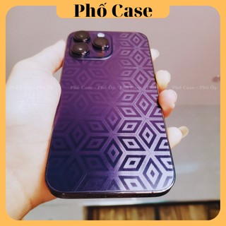 Miếng Dán PPF 4D Vân Khối Full Cho iPhone 12 - 17promax