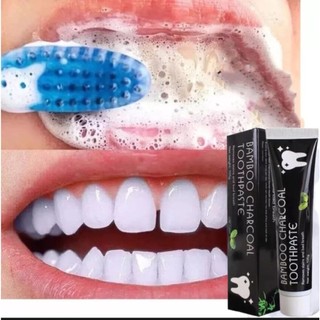 Kem đánh làm trắng răng than tre BAMBOO CHARCOAL TOOTHPASTE .khử mùi hôi,kháng khuẩn, tẩy ố vàng, giảm sâu răng...