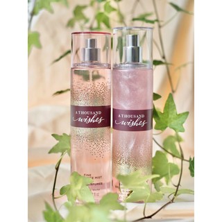 Xịt thơm toàn thân Bath and Body Works a thousand wishes hương thơm ngào ngạt chai 236ml