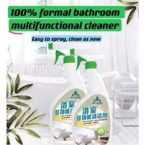 WYUE Chất tẩy rửa phòng tắm/Làm sạch phòng tắm kính/vòi sen/Tường và sàn gạch/Chất tẩy bẩn mạnh an toàn cho nhà vệ sinh