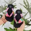 Dép Kẹp Xỏ Ngón Trẻ Em Đính Sticker Dưa Hấu Cao Cấp Handmade Dễ Thương Đế Cao Su Non Êm Chân