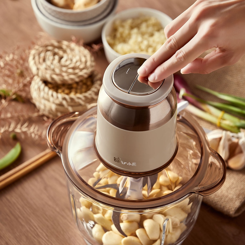 Ảnh Máy xay thịt, thực phẩm 2L Bear QSJ-D03D7 - Hàng chính hãng 4