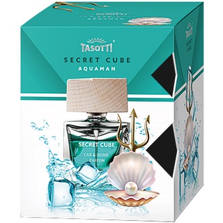 Nước Hoa Ô Tô Chai Xịt Nắp Gỗ Secret Cube Thương Hiệu Tasotti
