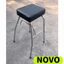 GHẾ ĐÔN GA YÊN NỆM ĐEN NOVO