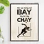 Tranh Trang Trí Vintage LEVU080: Bạn không thể bay vậy thì hãy chạy
