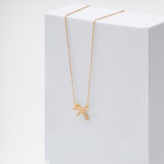 Dây chuyền nữ LAMY Bow Necklace Rose Gold 6019