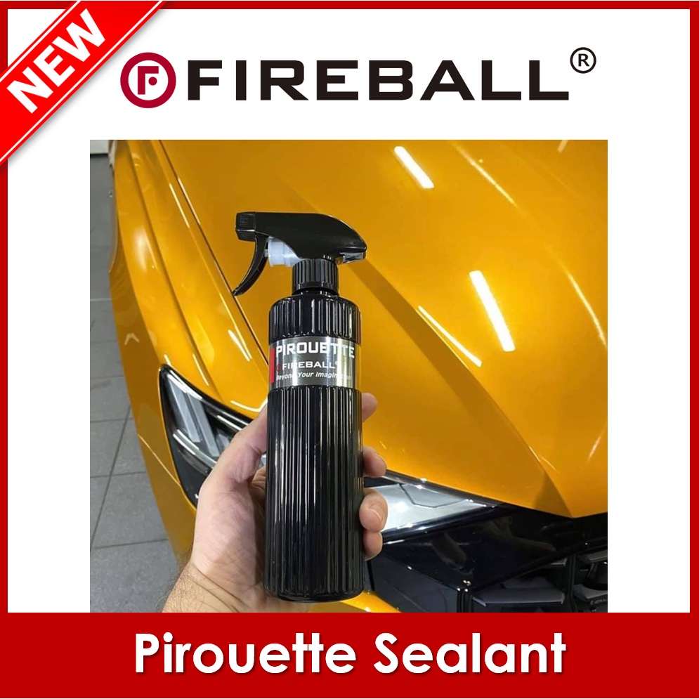 DUNG DỊCH DƯỠNG BÓNG CHO XE PHỦ CERAMIC  FIREBALL PIROUETTE, HÀNG CHÍNH HÃNG FIREBALL, HÀN QUỐC