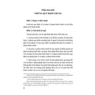 Sách - Luật Xử Lý Vi Phạm Hành Chính (Sửa đổi, bổ sung năm 2020) - ndbooks