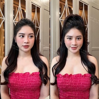 Sét 10 cái dây buộc tóc tạo phồng hotgirl (kèm ảnh thật tự chụp)