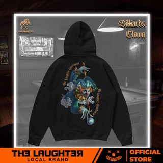 Local brand The Laughter - BILLIARDS CLOWN HOODIE - Áo MŨ NỈ DA CÁ