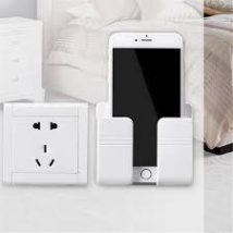 COMBO 5 Kệ Dán Tường Để Remote, Đồ Dùng/ Giá Đỡ Sạc Điện Thoại