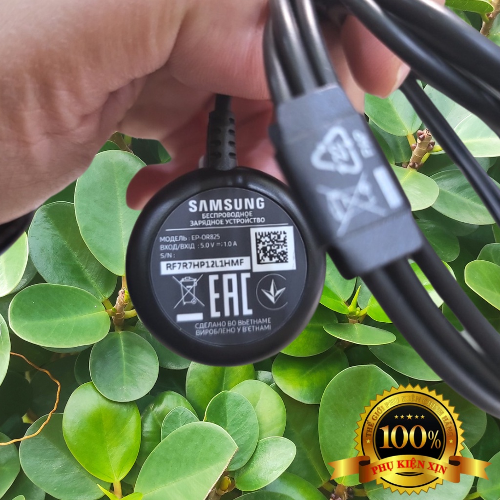 Đế Sạc Đồng Hồ Samsung Watch 3,4,5 / Watch Active 1 / 2 Chân Sạc USB - Type C (InPut) Hàng Chính Hãng