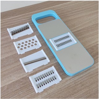 Nạo củ quả 2 mặt 4 chi tiết, 5 chi tiết, Nạo củ quả đa năng tay cầm chắc chắn