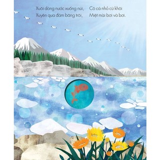 Sách tranh song ngữ Dòng sông - Hành trình vĩ đại về biển cả - ehomebooks - Dành cho trẻ từ 0-6 tuổi