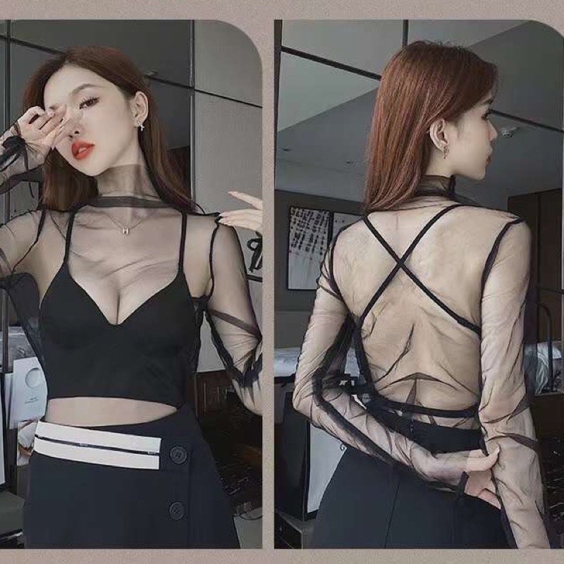 ÁO LÓT ĐÚC SU CHỮ U MẶC HỞ LƯNG CÓ GỌNG V751