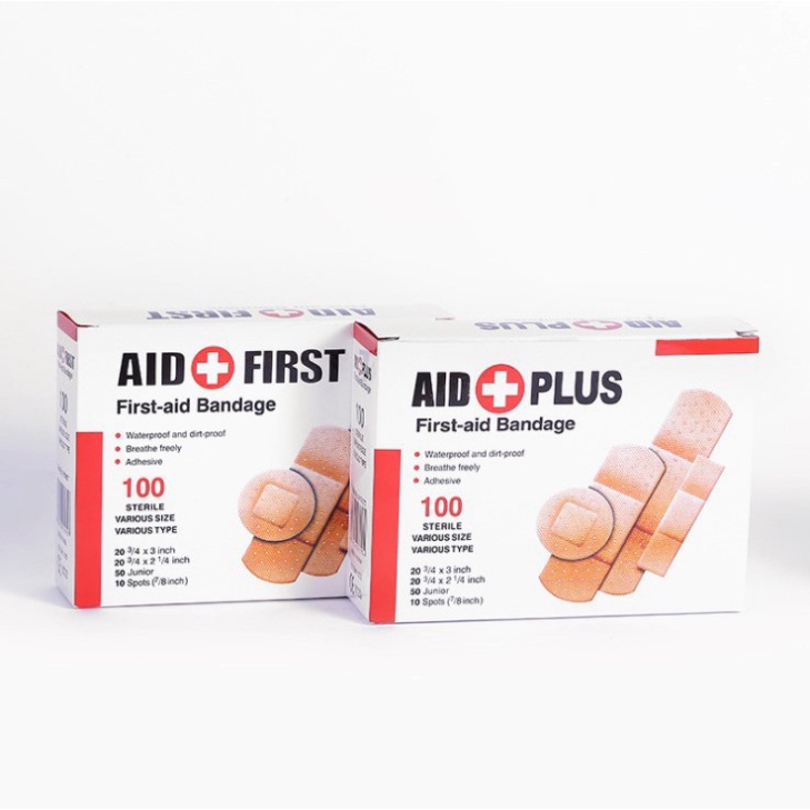 Băng tư nhân hộp 100 miếng các kích thước