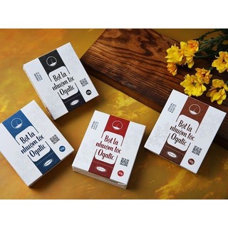 Thuốc Nhuộm Tóc Thảo Dược Ogatic 50G, Bột Lá Phủ Bạc Thảo Dược, Không Hoá Chất, Kích Ứng - Mevina